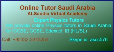 Online Physics Tuition Saudi Arabia, Expert Physics Tutors